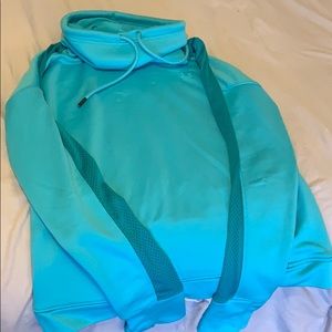 Aqua teal pull over